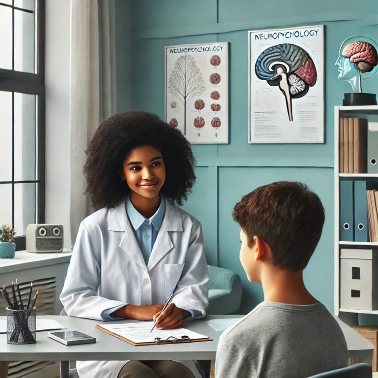 aplicação de teste adolescente
